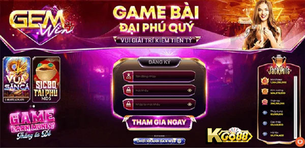 Cổng Game Gem Win