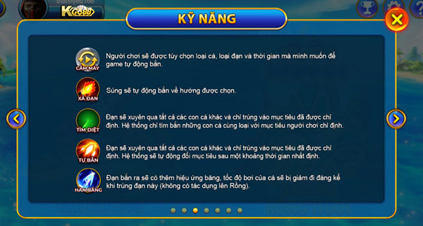 Top Game hot bắn cá - Kỷ năng