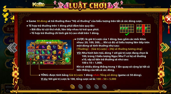 Hướng dẫn luật chơi cung hỷ phát tài