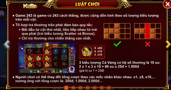 Hướng dẫn luật chơi kho báu tử linh - Slot Game