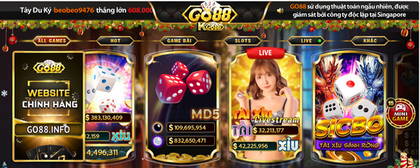 Top 3 Game Go88 live dễ chơi nhất